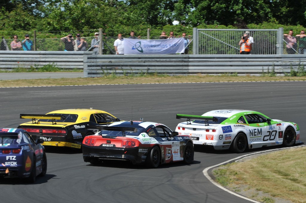 Martin V. Jensen gik i front for - og vandt senere - andet heat